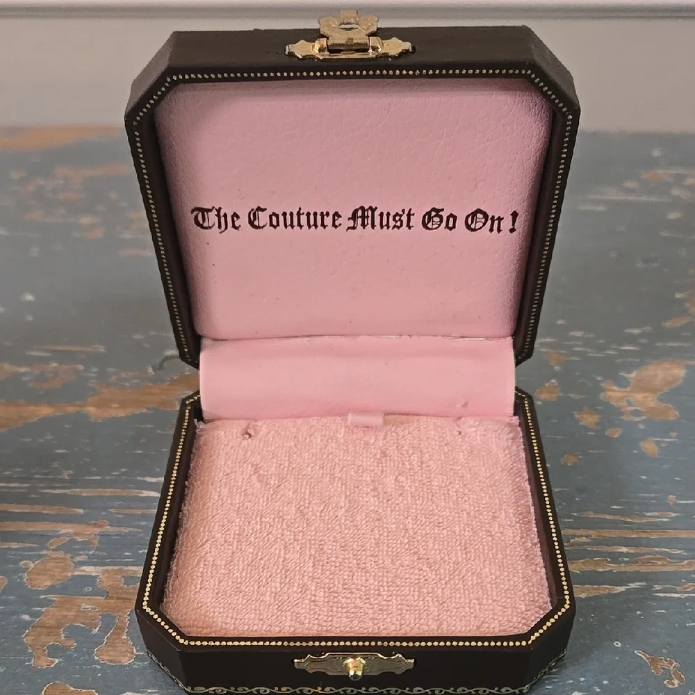 ✨️ Juicy Couture Brown and Pink Jewelry Storage Boxes - Picture 4 of 5